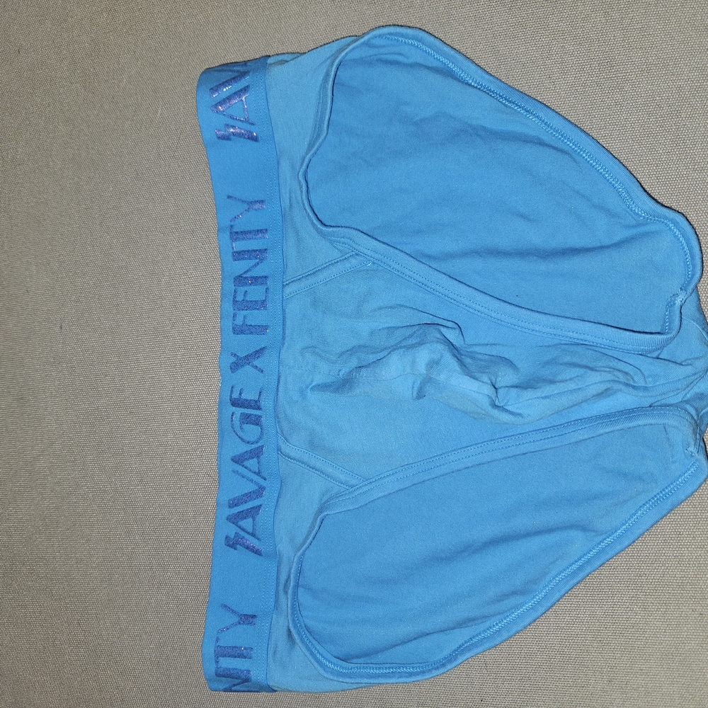 Savage X Fenty Blue Briefs